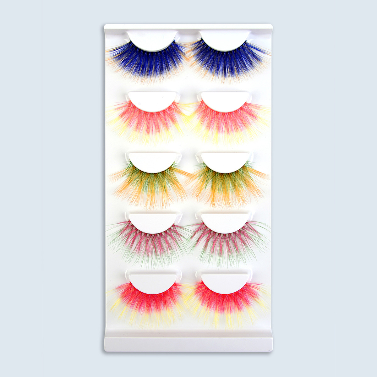 Jiangxi Ruilix Medical Technology Group Co., Ltd. Custom Logo New Color Three-Dimensional Exaggerated Festival Stage Makeup Eyelash Extension Transparent Stem False Eyelashes Box