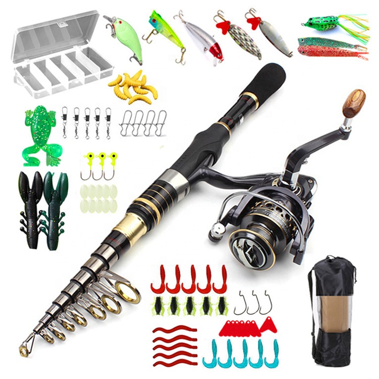Suqian Hi Customer Outdoor Products Co., Ltd. Blanks Sets New Equipment Carrying Fish Roll Full Kit Reel Rope Fly Fishing Rod