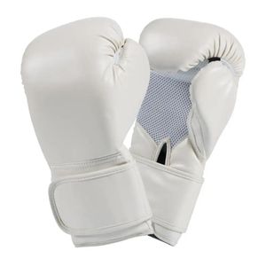 OEM Custom Logo Professional High Quality Genuine Cowhide Leather Boxing Gloves Body Fitness Equipment Men Boxing Gloves