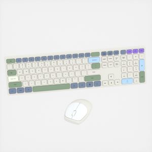 Wholesale Mixed Color Computer Keyboards Wireless Keyboard And Mouse Combo