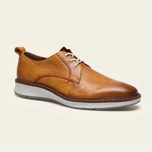 Oem Custom Made Business Genuine Leather Derby Shoes For Men Dress