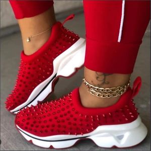 Designer Sneakers Shoes For Women Casual  Large Size Thick-Soled Flat Shoes Luxury Shoes Women Sneakers