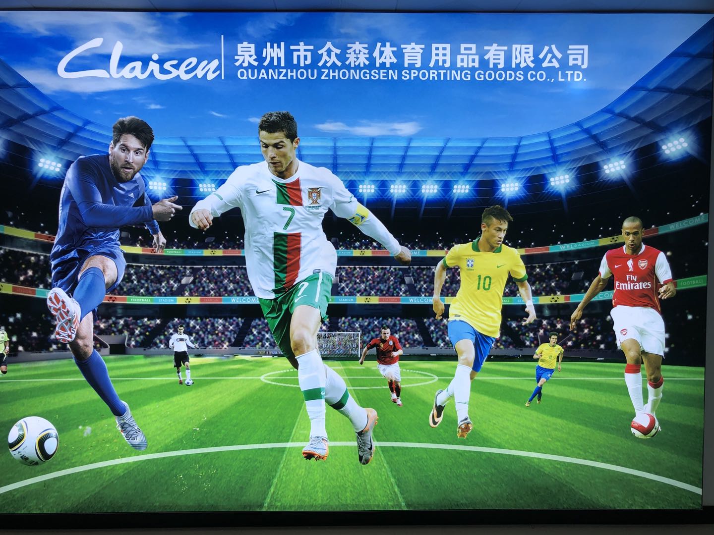 Quanzhou City Zhongsen Sports Goods Co., Ltd. soccer shoes