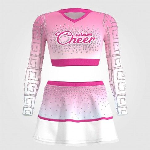 Wholesale Youth Team Cheerleader Clothing Sublimation Spandex Custom Cheerleading Uniforms