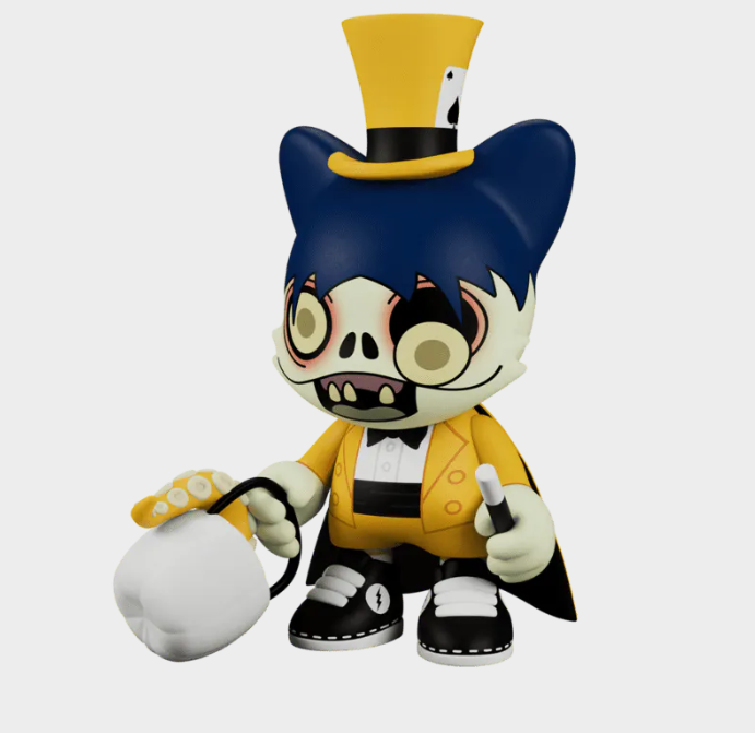 Manufacturer OEM Custom Vinyl Art Toy  3D PVC Vinyl Toys Figurine Art Anime Action Figure