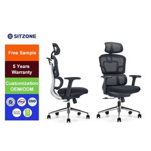 Sitzone Adjustable Swivel Chair Comfortable Office Chair Conference Room Staff Work Chair Silla De Escritorio