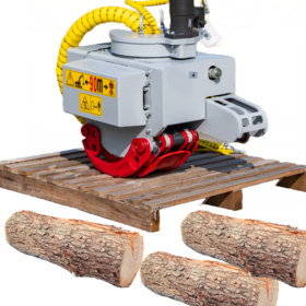 cut and grab tree quickly and easily ?- Xuvol forestry Equipment Log Cutting Machine Hydraulic Log Grapple Saw