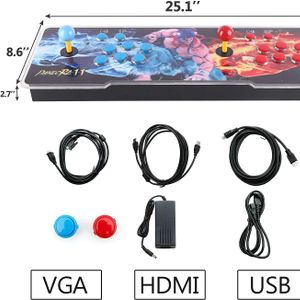 2024 New Pandora Saga DX 29800 IN 1 3D Game Box Retro Arcade 720P HD Video Game Console Support 1-4 Players Plug and Play
