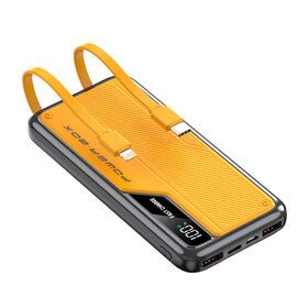 Wholesale 2024 Fast Charging Power Bank 10000MAH Phone Charger Portable power bank built in cable for all phone