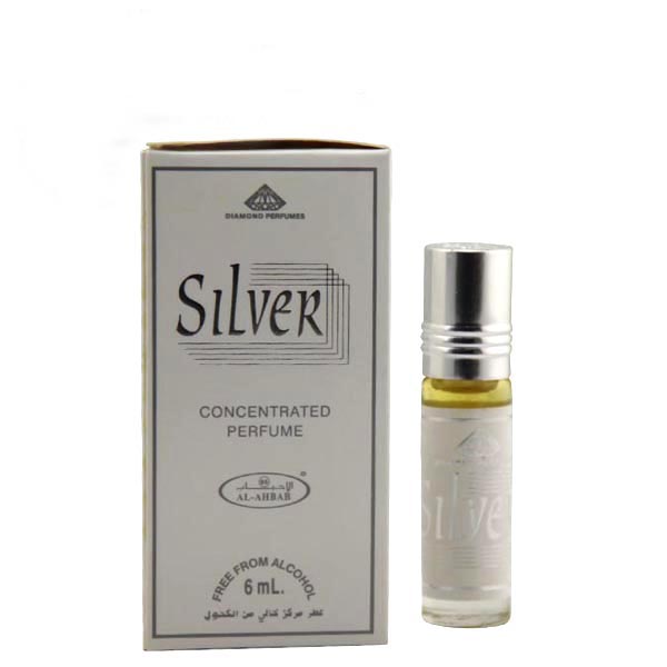 OLU473 6ml  silver oil perfume for men