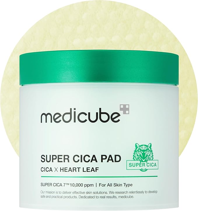 Shinning Star Co., Limited New Arrival Hot Selling Korean Skincare Product Wholesale MEDICUBE Super Cica Toner Pad 70pcs/350g