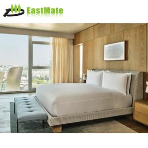 Hotel Bedroom Furniture Bedroom Set Double Single Queen King Size Bed Modern Solid Wood 5 Star Hotel Furniture Complete Bedroom