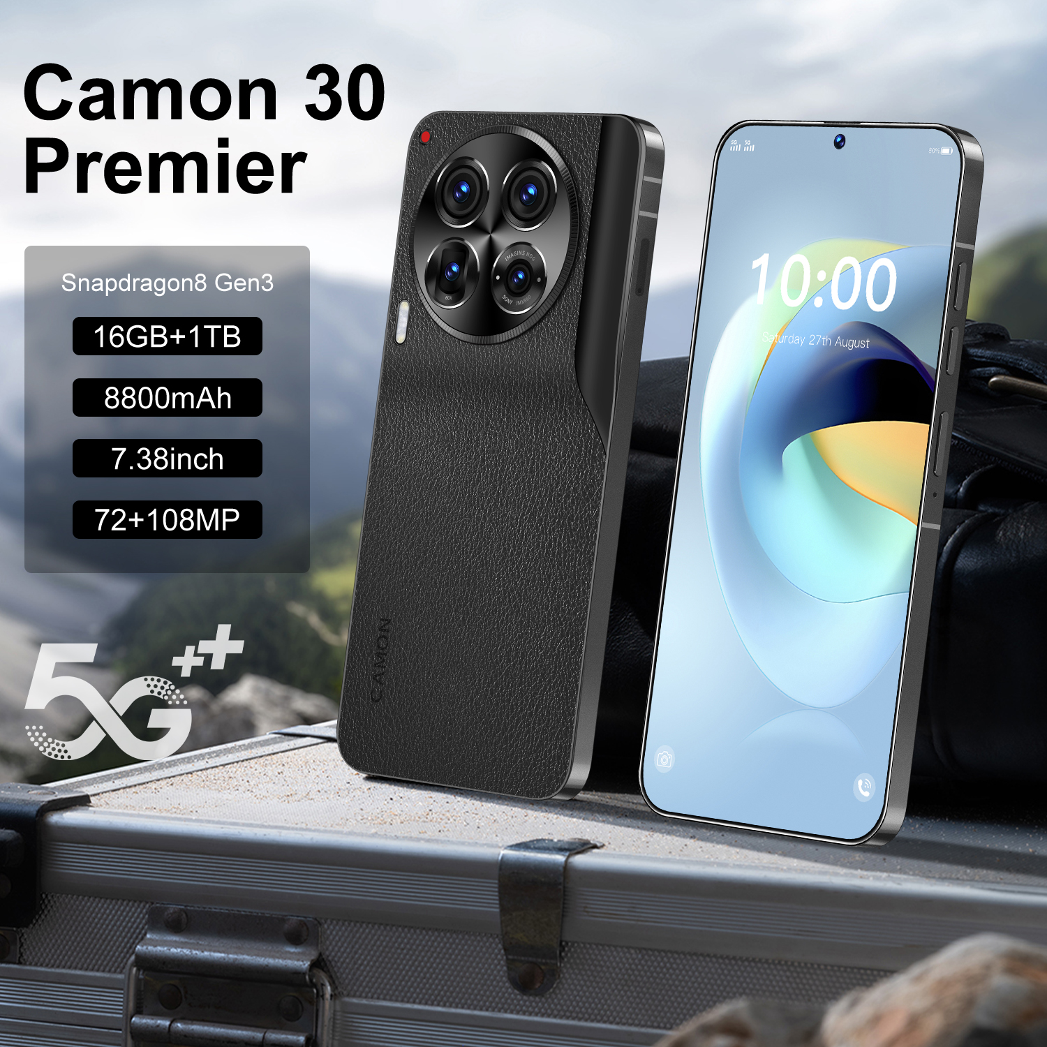 2024 New Arrival Camon 30 Premier Phone Global Version Mobile Phone 16GB+1TB Android 14 Cellphones Unlocked Smartphone