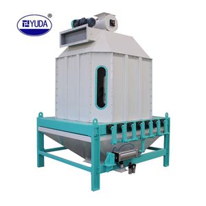 YUDA 1.5ton/h Full Automatic Factory Wholesale Countercurrent Feed Pellet Industrial Stainless Steel Cooler