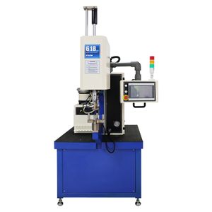 6 Ton Ram Force Air Pressure 0.4-0.6Mpa Stroke 200mm Shuttle Nut Tooling System Riverting Press Machine