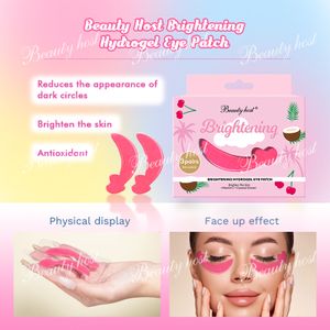 Hydrogel Eye Patch Privtae Label Moisturizing Anti Wrinkle Dark Circles Removal Brightening Crystal Collagen Eye Mask