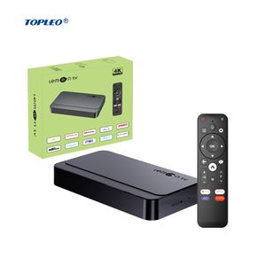 Topleo tv box Lemon TV update of Q5 Android 10.0 4K HDR Wifi6 set top box androidtv ATV smart lemon tv box android certificado