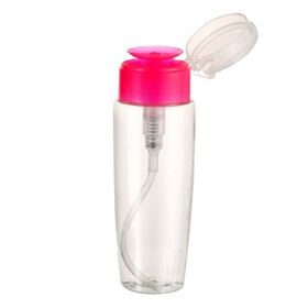 Hot sale Nail polish removers bottles, Nail pump bottle, different colors available