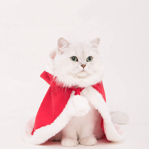 christmas pet dog cat clothes costume Christmas holiday large dog hat