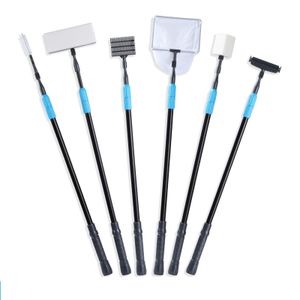 Factory Direct 6 in 1 Aquarium Cleaning Tool High Quality Plastic for 75-600L Fish Tank Hot Style Wholesale