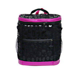 Wholesaler Waterproof Leopard Backpack Cooler Lunch Bag Insulated Cooler Bag