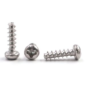 M2 M2.6 M3 M4 M5 PT Threaded Screw Phillips pan Head Tapping Delta PT Screw