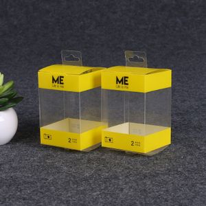 Custom Boxes with Logo Packaging Clear Box PVC PET Transparent Plastic Packaging Box