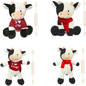 Custom Plush Toy Stuffed Animals Soft Toys Cow Toy Manufacturer OEM ODM Kids Gift Suppliers