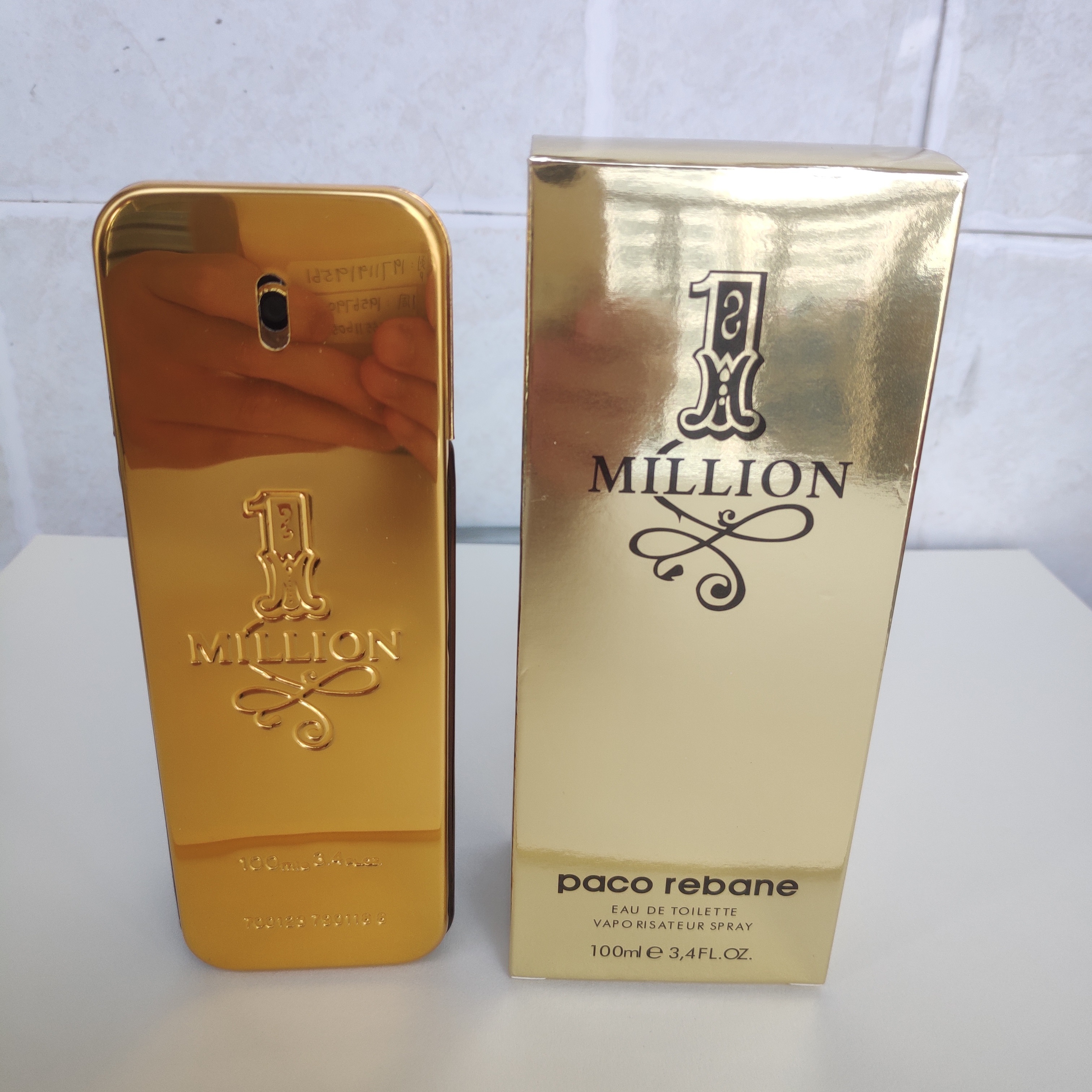 Shanghai Geely Co., Ltd. Hot gold million men's perfume durable light fragrance millionaire gentleman cologne perfume wholesale