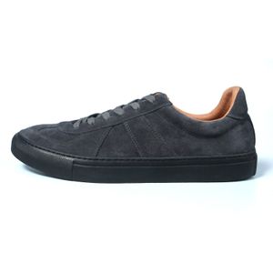 Hand-Made 100% Suede Leather Factory High Quality Logo Customization Men's Suede Lace Up Shoes Casual Shoes for men