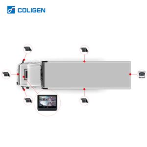 Coligen 120 Angle HD Rearview Camera Rear View Video Bus Truck Camera Backup Reverse Vision Parking Camera for Truck