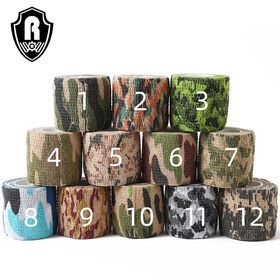 Factory Sale Camouflage Adhesive Bandage Non-woven Invisible Protective Tape Flashlight Handle Hunting Accessories