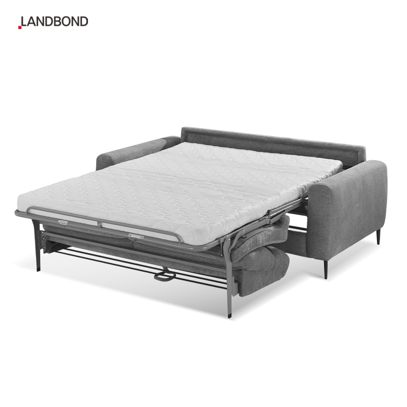 Foshan factory Italy fabric sofa bed with mattress fold out 3 seater modern living room sleep sofa for apartment and hotel