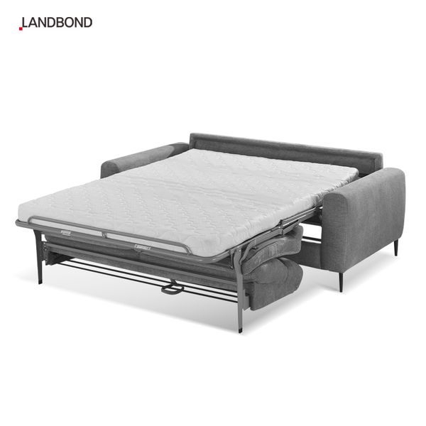 Foshan factory Italy fabric sofa bed with mattress fold out 3 seater modern living room sleep sofa for apartment and hotel