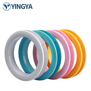 Children's Bed Decorative Circle 18mm & 25mm round ABS Snap Ring Double Upper and Lower Bed Guardrail Furniture Hardware