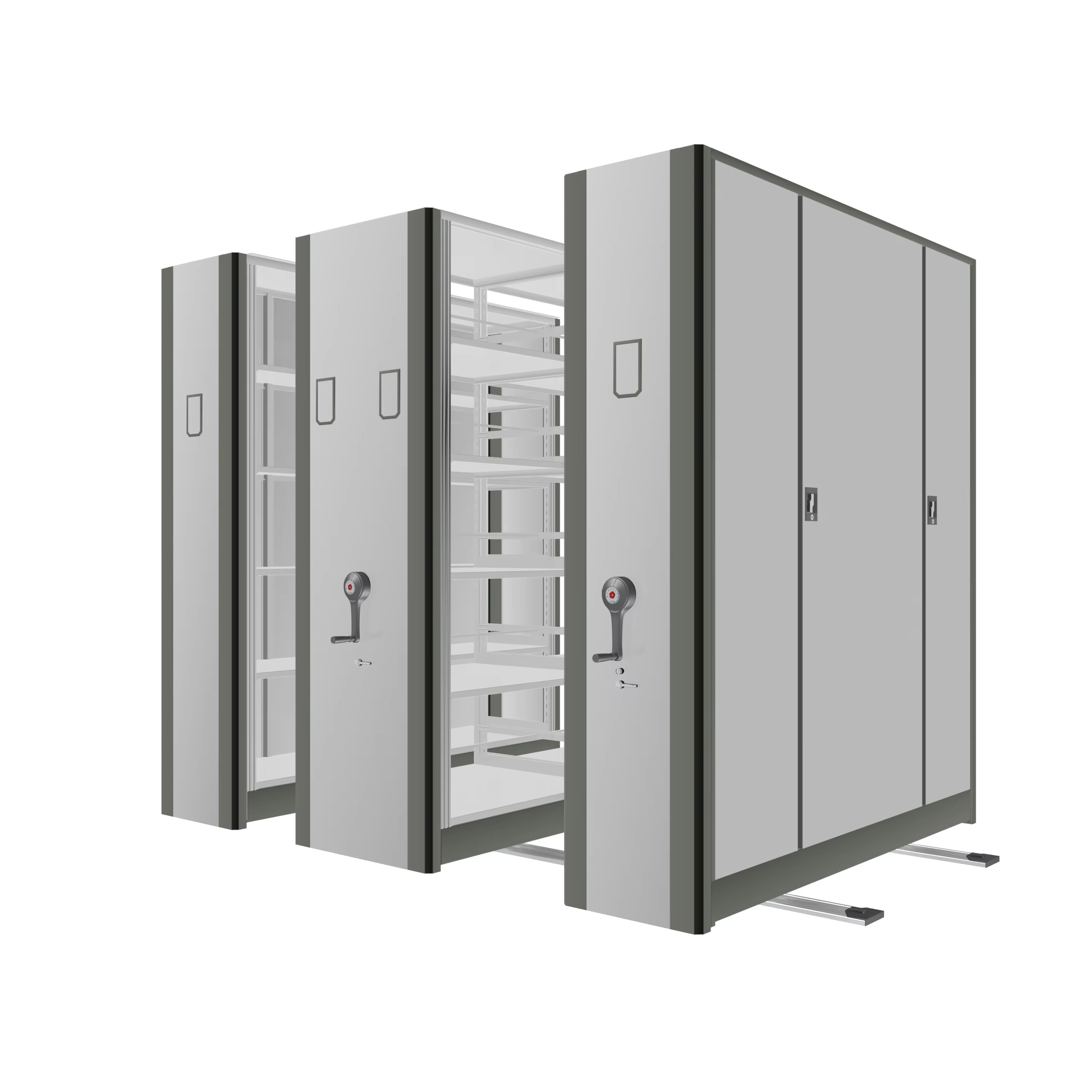 Mobile Compactor Office Use Cabinet Steel Storage Cupboard Secret Document Mobile Pedestal Storage System
