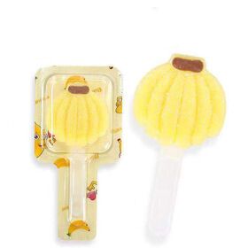 Halal lollipop banana marshmallow lollipop candy wholesale Support OEM&ODM