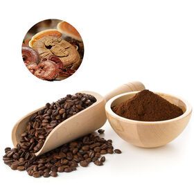 Premium coffee OEM High Quality Coffee 100% Organic Arabica Coffee Beans For Drinking with medicinal mushroom extract mixPopular