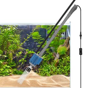 Ebang Aquarium Automatic Water Changer Gravel Cleaner Electric Sand Suction Pump Tool Fish Siphon Vacuum Pump EB-026B EB-028B