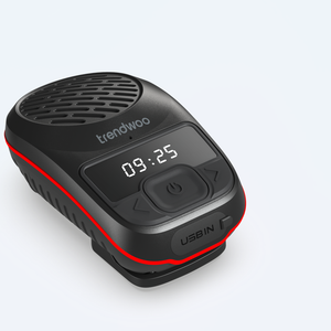 Trendwoo OEM Light-Weight IPX6 Magnetic Clip Wearable Speaker For Outdoor, Hiking, Cycling, Golf, Jobsite, Home & Office Use