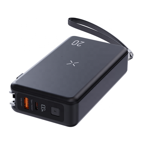2024 Hot Sale Power Pack Universal 5 IN 1 Magnetic Wireless Charger 20000mAh Power Bank Portable Charger Adapter for travel
