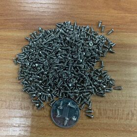 M0.8 M1 M1.2 M1.4 M1.7 M2 M2.3 M2.6 M3 PA Phillips Micro Laptop Screws Pan Head Self-tapping Electronic Small Wood Screws