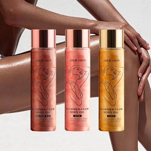OEM Customized Formula Hydrated Sun Protect Tanning Bronzer Bronze Sun Tan Body Oil