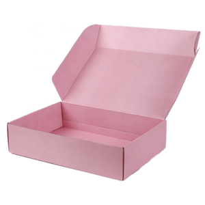 Ningbo hot selling custom printing small gift glitter jewelry corrugated shipping box