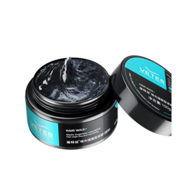 Private label hair edge control hair wax long lasting modeling transparent hair wax gel 100g