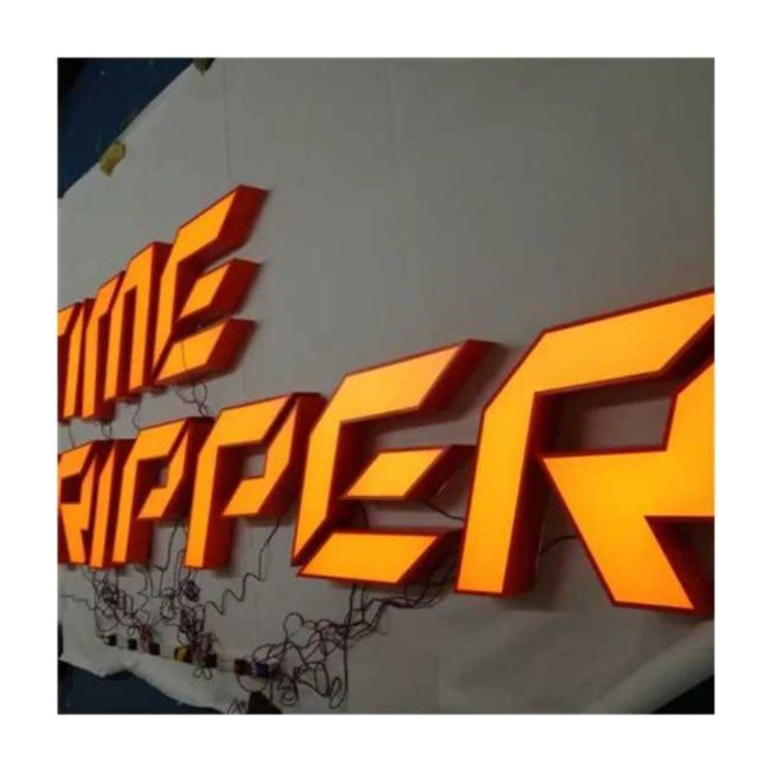 Drop Shipping outdoor store /Company brand logo 3D Led lighted letter sign