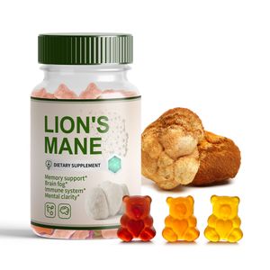 OEM Vegan Lions Mane Mushroom Gummies Nootropic Brain Supplement