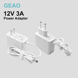 12v 3a Power Adapter 36W Adaptor Router Led Strip CCTV 6W-66W 3v 5v 12v 24v 48v 1a 2a 3a 5a AC DC Wall Power Adapter