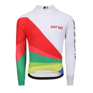 Recyclable Unisex Cycling Jersey Quick Dry Lightweight Long Sleeve Sublimation Print Breathable OEM MTB Shirt Plus Jerseys