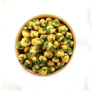 High Protein Spicy Green Peas Snacks